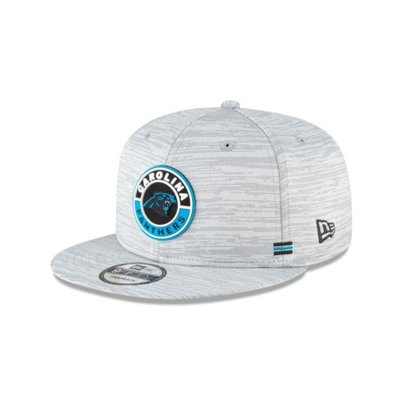 NFL Carolina Panthers Official Fall Sideline 9Fifty Snapback (UAY7878) - Grey New Era Caps